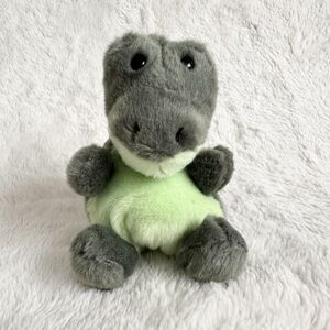 Aurora Palm Pals Scales Alligator Crocodile Stuffed 5” Plush Toy Beanbag